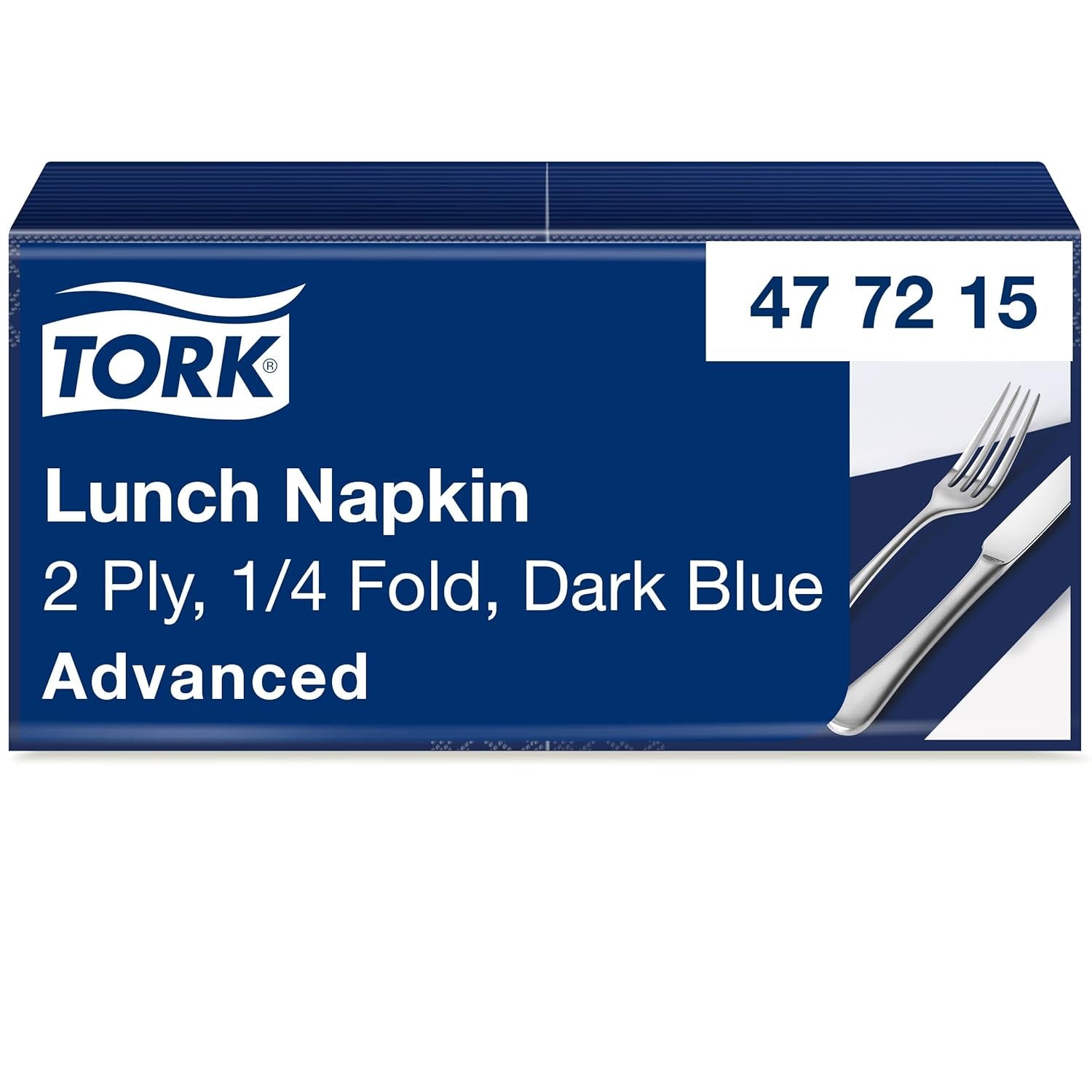Tork 477840 Serviettes à déjeuner citron vert / Serviettes 2 épaisseurs pour petits repas ou collations / Qualité avancée / 10 X 200 (2000) Serviettes en papier / 32,6 X 33 cm (L X L) / 1/4 plié