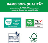 Bambiboo Mini couches jetables respectueuses de la peau avec ouverture ombilicale en fibre de bambou douce - Couches pour nouveau-nés - Couches jetables pour nouveau-nés - Protection de la peau - Taille 2, 25 pcs
