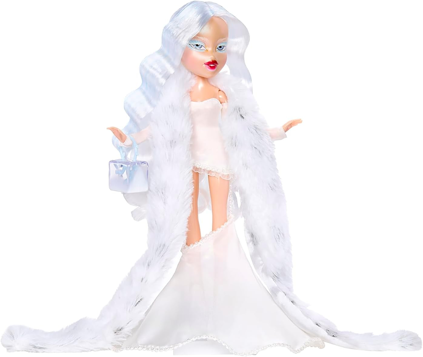 Bratz Holidayz Frosty Nightz - Poupée Chloé (édition collector) avec de vraies tenues et accessoires