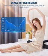 SUPA MODERNE Oreiller en Mousse à Mémoire Oreiller Rafraîchissant pour Dormeur Latéral 60X40 Orthopédique Côté Dos Ventre Cou Soulagement des Douleurs Cervicales Oreillers Cervicaux Orthopédiques Naty Shop