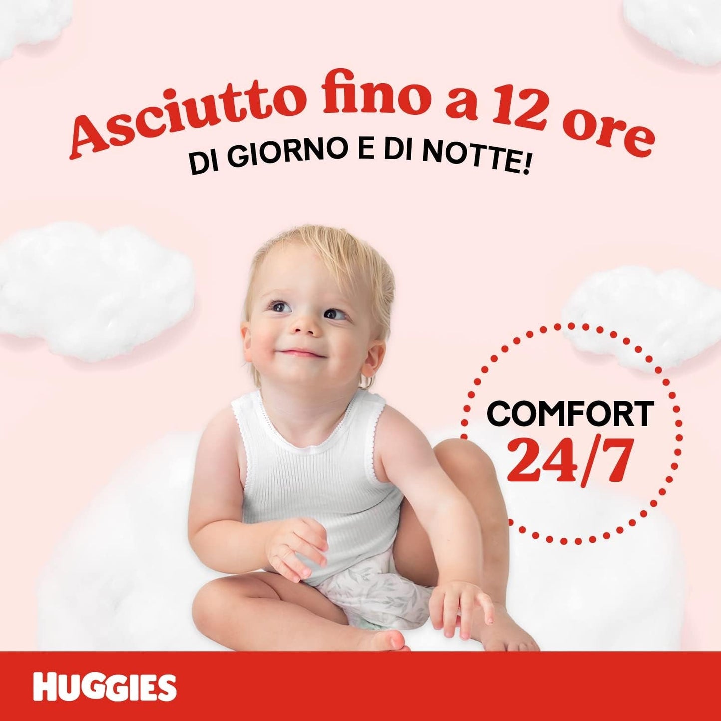 Couches Huggies Ultra Comfort, taille 3 (4-9 kg), design Disney, 168 pièces