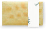 Oreiller ergonomique Mister Sandman 40 x 80, oreiller cervical avec taie d'oreiller à l'aloe vera, oreiller visco parfait pour les dormeurs sur le ventre, sur le dos et sur le côté, oreiller en mousse à mémoire de forme, oreillers orthopédiques cervicaux Naty Shop