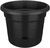 elho Green Basics Tomato pots 33 - Pots de fleurs pour la culture et la récolte en extérieur - Ø 33,5 x H 26,0 cm - Noir/Noir vif
