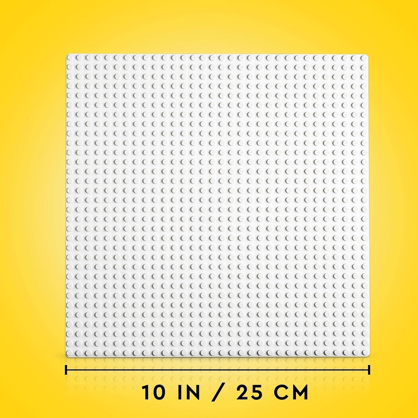 LEGO 11026 Plaque de base carrée blanche classique avec empreintes 32 x 32 comme ensembles de base Jouets de construction Besuche den LEGO-Store