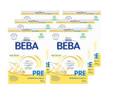 BEBA PRE Lait initial dès la naissance, aliment pour bébé avec DHA, lactose uniquement, sans huile de palme, pack 3 (3 x 800 g) Naty Shop PRE, set 6 x 500 grammes 6 x 500 grammes