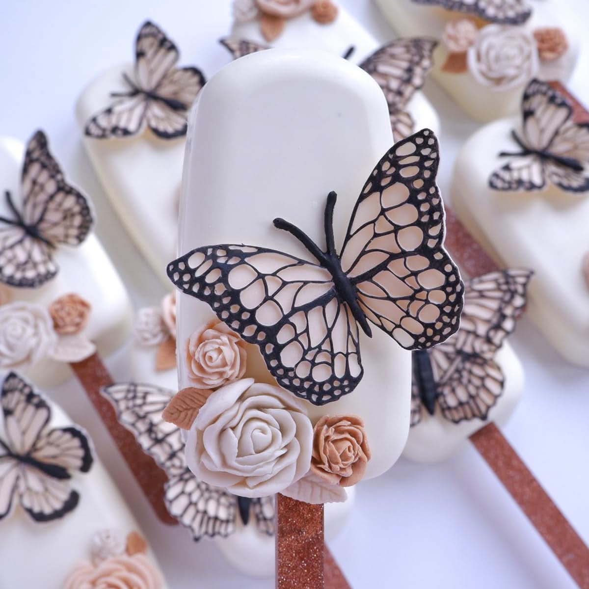 Katy Sue, Moule Silicone 4 Roses Cuisine Naty Shop