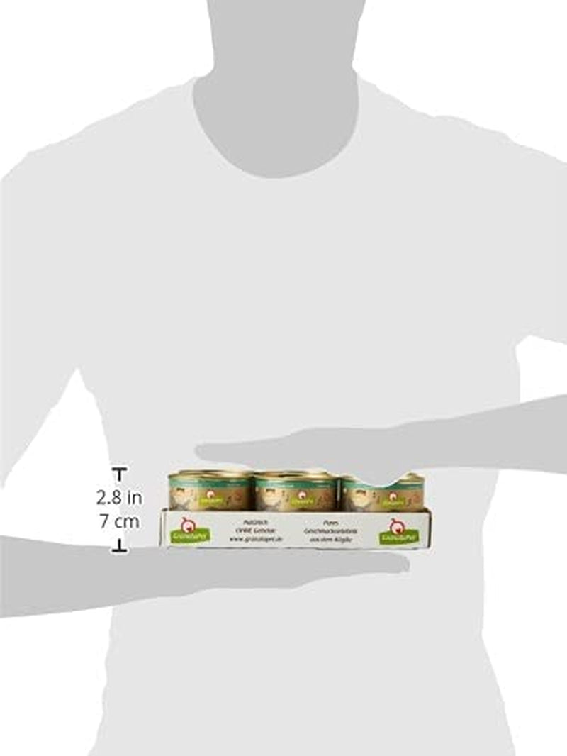 GranataPet Symphony No. 5 Pure Poulet, nourriture pour chat sans céréales ni sucre, filets en gelée naturelle, nourriture humide délicate pour chat, 6 x 200g