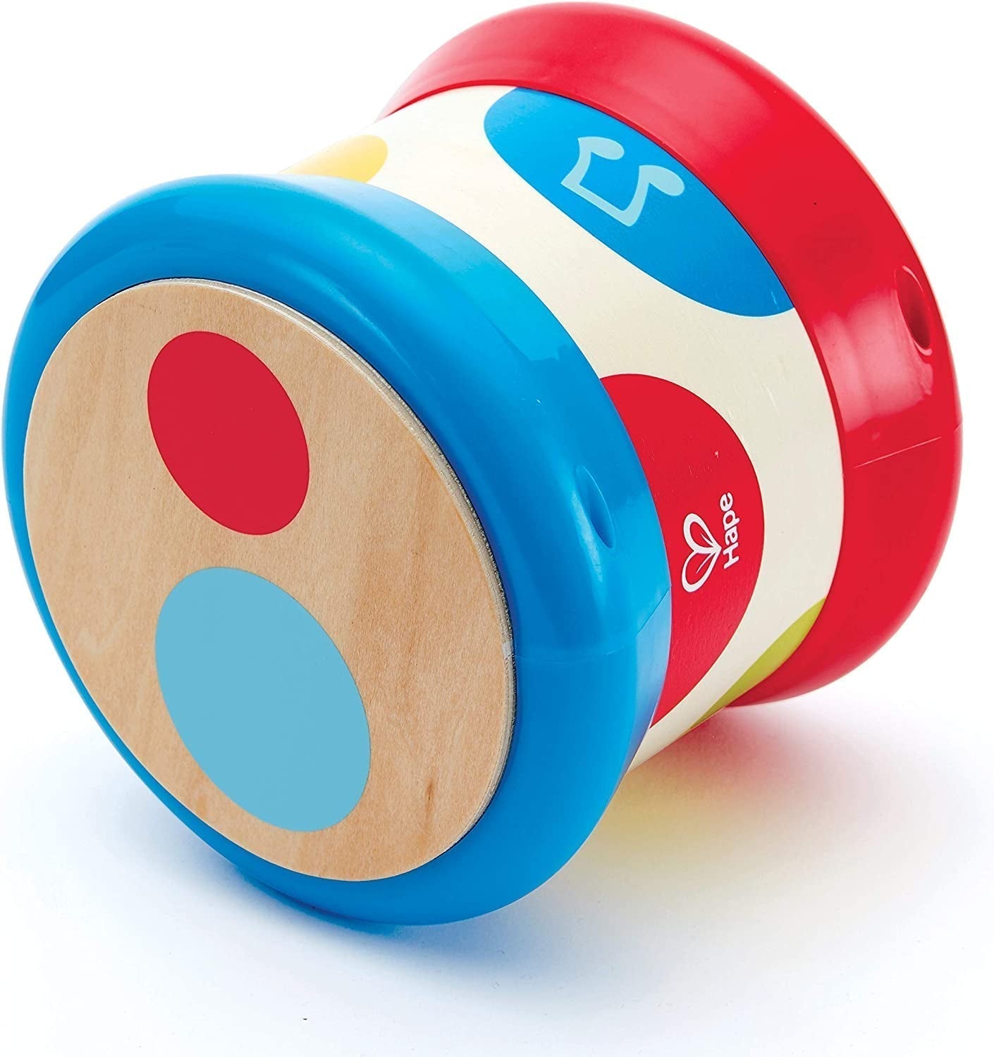 Hape Bébé Tambour | Jouet musical roulant pour les petits pour apprendre le rythme et les différents sons, à piles, à partir de 6 mois Baby Toys Naty Shop