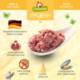 GranataPet DeliCatessen Chicken PUR, Nassfutter für Katzen, Futter ohne Getreide & ohne Zuckerzusätze, Katzenfutter mit hohem Fleischanteil & huiles de haute qualité, 6 x 400 g