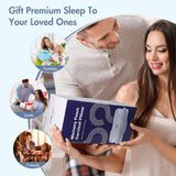 Elegear Oreiller en Mousse à Mémoire de Forme avec Housse de Coussin Rafraîchissante Oreiller pour Douleurs Cervicales Oreiller pour Dormeur Latéral Oreiller Ergonomique Oreiller Orthopédique pour Dormeur Latéral Dos Abdominal 63X 10/14 X36Cm Oreillers Orthopédiques Cervicaux Naty Shop