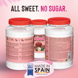 Érythritol + Sucralose 1:4 Matière grasse | 1G = 4G Zucker | 0 Netto-Kohlenhydrate - 0 Calorien - 0 Glykämischer Index - Keto - Kein GVO - Castello depuis 1907 - 1 Kg Édulcorants Naty Shop