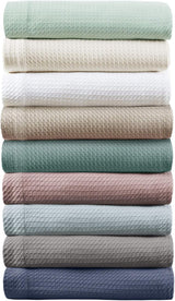 Madison Park Couverture de couette respirante 100 % coton égyptien de qualité supérieure, housse légère pour lit, canapé et canapé, lit double/queen Rose Naty Shop Couettes et couettes