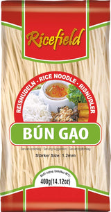 Nouilles de riz Ricefield, vermicelles, 1,2 mm, Bun Gao (1 x 400 g)