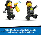 LEGO City Fire Ladder Truck - Camion de pompiers jouet avec 2 figurines de pompiers pour garçons et filles à partir de 4 ans - jouet éducatif - cadeau pour les enfants d'âge préscolaire 60463 Jeux de construction Besuche den LEGO-Store