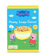 Hot Wheels Honey Loops, cereale integrale crocante pentru micul dejun cu vitamine adăugate, 1 pachet (1 x 375g)