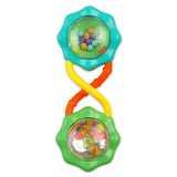 Bright Starts Little Shakers Coffret cadeau 6 pièces – Hochets et anneaux de dentition pour bébé sans BPA, faciles à attraper, unisexe pour nouveau-né +