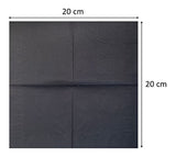 Ser22206772 Lampe à suspension Coktail, serviette, 20 x 20, 2 épaisseurs, pli 1/4, 100 serviettes à bord simple, rouge