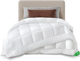 VOUNOT Couette 155X200Cm, Couette Hiver 4 Saisons Lot de 2 500GSM, composé de 2 couettes nouées ensemble Couette Adaptable été et hiver, Norme Oeko-Tex Couettes et couettes Naty Shop Couverture 4 saisons lot de 2 135X200Cm