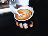Espresso Kaffeebohnen fort 500g, Barista Kaffee schokoladig und säurearm, Espressobohnen, Bohnenkaffee mit Arabica et Robusta, crème fine, idéal pour le cappuccino