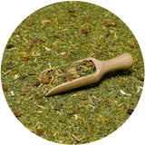 Green Mate Mangue Verte & Maracuya 0.5Kg | Thé aux fruits maté | Le goût exotique du thé Maté Le pouvoir du rafraîchissement | Stimulation naturelle | Thé Maté du Brésil | 500g
