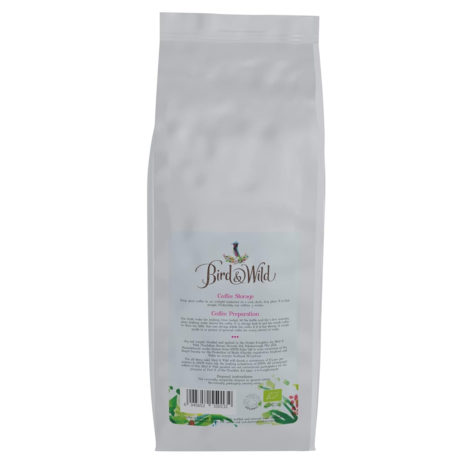 Mélange de grains de café expresso 1 kg, torréfaction moyenne, commerce équitable, biologique, cultivé à l'ombre, respectueux des oiseaux, poids net 1 kg