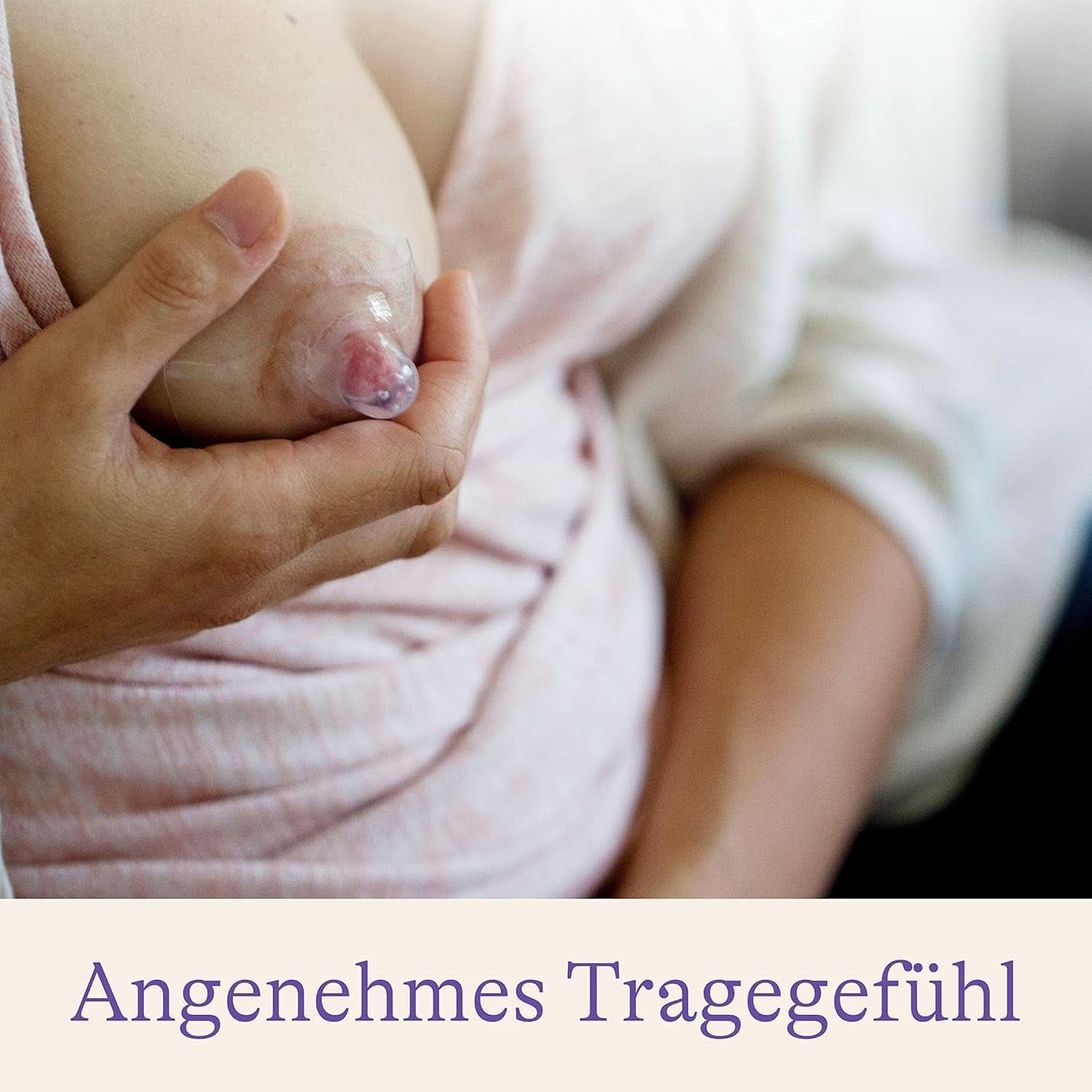 Lansinoh Stillhütchen 24 mm (Größe 2), 2 Stück Inkl. Boîte de rangement - Angenehmes Tragegefühl - Trotz Anlegeschwierigkeiten Weiter Stillen Accessoires Alimentation et Allaitement Bebe Naty Shop