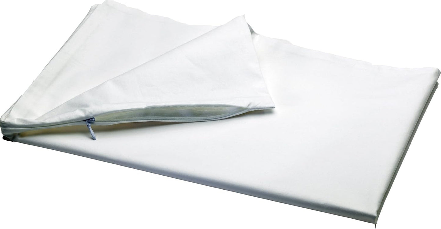 Taie d'oreiller Mediflow aloe vera, protège oreiller, coton, blanc, 40 X 80 cm Naty Shop oreillers standards