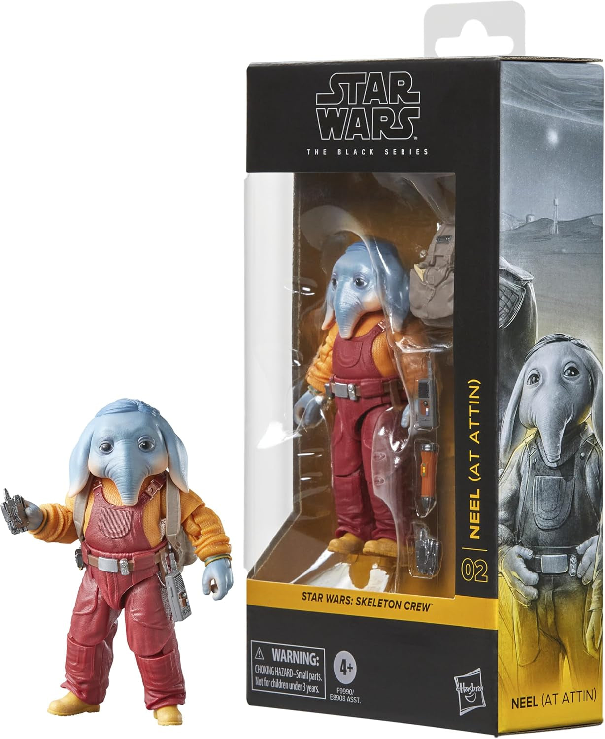 Star Wars Black Series Capitaine Pirate Brutus (Port Borgo), Figurine d'action Skeleton Crew (15 cm) Figurines Naty Shop Neel