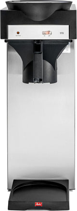 Machine à expresso professionnelle avec filtre 170 MT, carafe isotherme pour le rangement