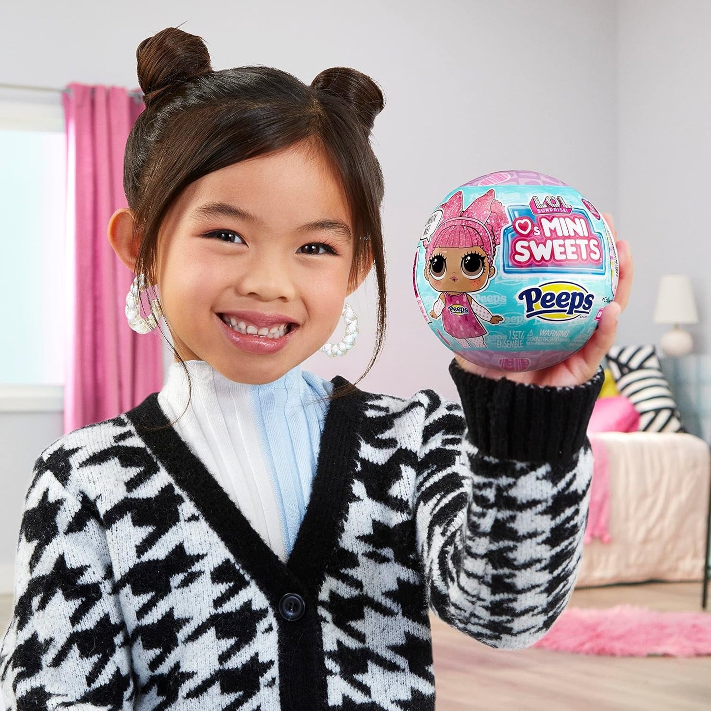 MDR. Surprendre! Loves Mini Sweets Peeps - Cute Bunny - Limitierte Auflage mit Frühlingsthema - Sammlerpuppe mit 7 Überraschungen - Pour les filles, les jeunes et les jeunes à partir de 4 ans