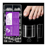 Gelike Ec Ongles courts en amande – Ongles souples à couverture complète, ongles artificiels pré-polis pour extensions d'ongles, studio de manucure à domicile, salon de bricolage, 120 pièces, 12 tailles