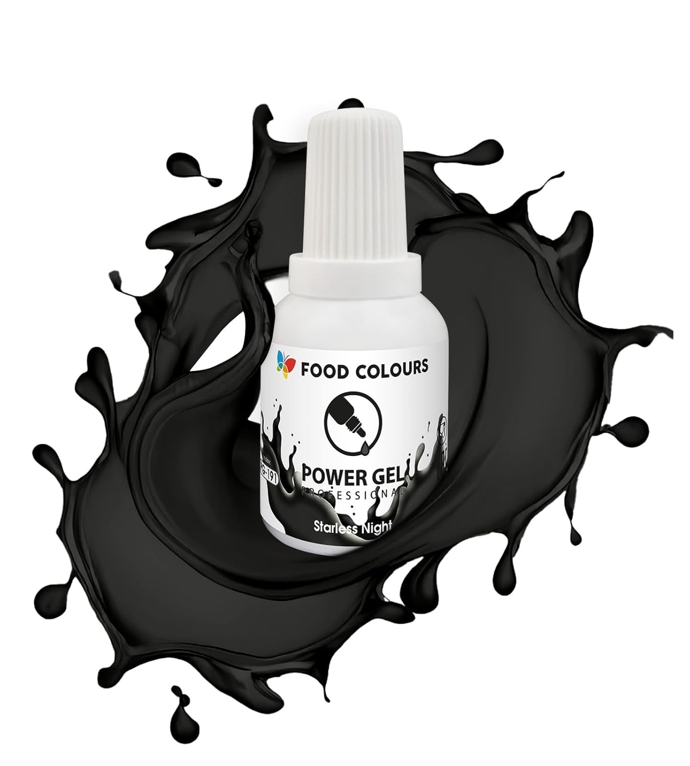 Colorant alimentaire en gel, beige, couleur champagne, 20 g. Colorant alimentaire pour une large gamme d'applications pour la décoration de gâteaux, tartelettes, crème, génoise, glaçage royal, macarons.