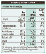 Nestlé Gingerbread, une collation délicieuse et croquante au goût de pain d'épices, enrobée de chocolat au lait et affinée de rayures décoratives de chocolat noir, pack de 4 (1 x 115g)