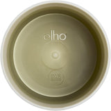 Pot rond elho Color Gradient 16cm - pour l'intérieur - 100% plastique recyclé - Ø 15,9 x H 14,7 - Vert/Vert bambou
