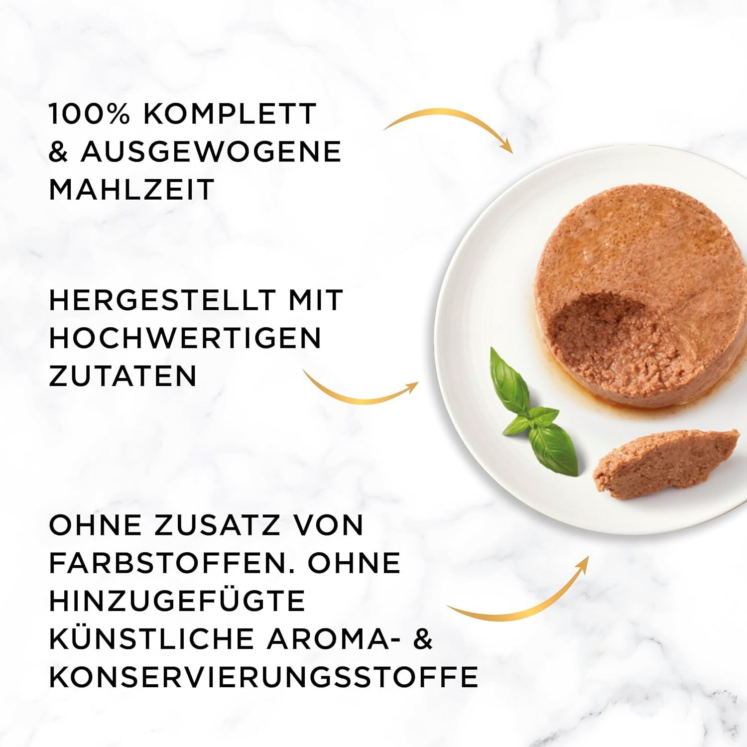 Fine Pate Gourmet Gold aux légumes, nourriture humide pour chats à la truite et à la tomate, paquet de 12 (12 x 85 g)