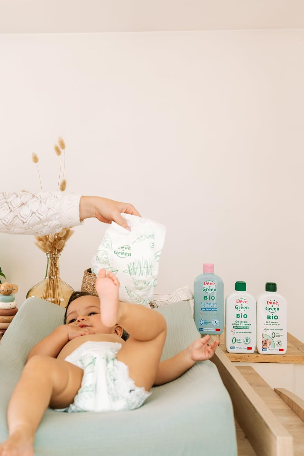 Couches hypoallergéniques pour bébés