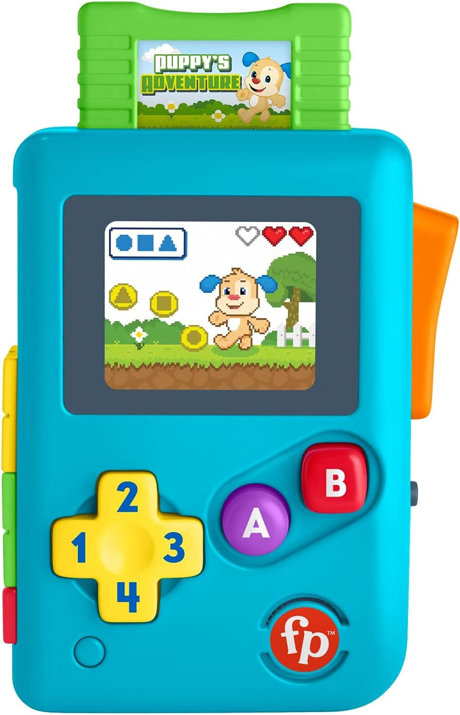 Fisher-Price HBC86 - Plaisir d'apprentissage Lil' Gamer, jouet d'apprentissage et d'activité musical, version allemande, pour bébés et jeunes enfants de 6 à 36 mois Baby Toys Naty Shop France Multi