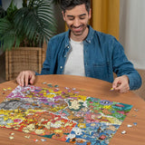 Ravensburger Puzzle 12000832 - Pokémon Aventure - Puzzle Pokémon 1000 pièces pour adultes et enfants de plus de 14 ans Puzzle Naty Shop