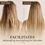 Intea Camomille - Masque Capillaire Reflets Blonds - Hydrate et nourrit les cheveux blonds - Masque Capillaire Naty Shop 250 ML