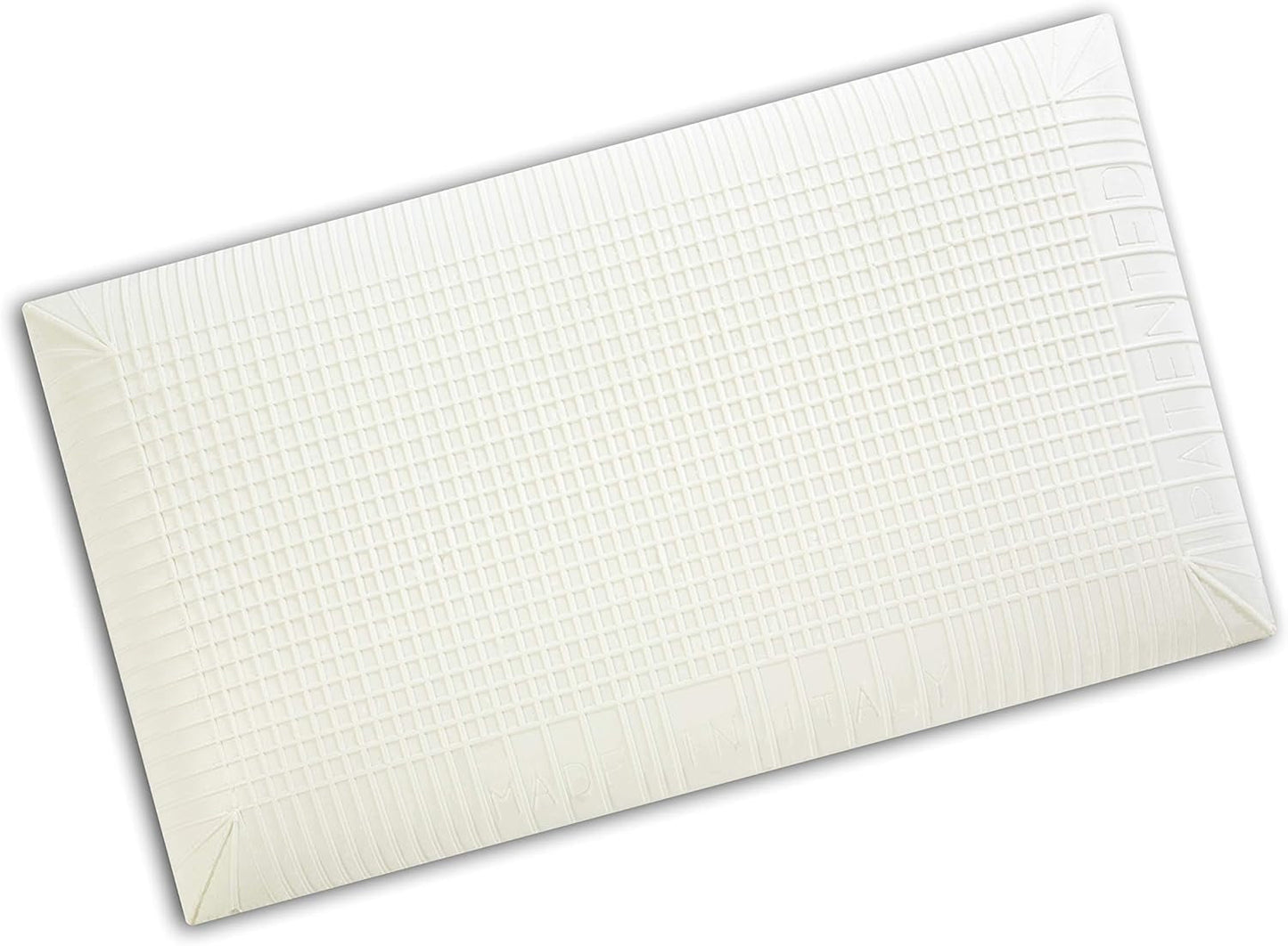 V.I.P. Oreiller Très Important V.I.P. Oreiller en mousse à mémoire de forme pour dispositif médical fabriqué en Italie 48 x 78 x 12 cm Naty Shop Oreillers standards