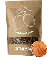 200gr Citrons verts séchés pour cocktails|fruits secs pour cocktails sans sucre, décoration, pâtisserie, Noël, boissons, thé|100% naturel Tranches de citron vert séchées pour gin, cocktail du soir Produits déshydratés Naty Shop Limes 100Gr