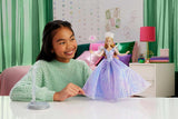 Mattel Wicked : Part 2 par Universal Pictures Glinda Deluxe Doll avec tenue détachable et 3 accessoires, inspirée du film, JFM13, [Multicolore]