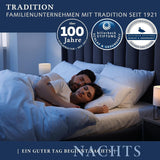 Couette en duvet Billerbeck - E04 Gold Edition - Couette toutes saisons - 135 X 200 Cm Couette en duvet véritable - Chaleur moyenne Couettes et couettes Naty Shop