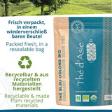 Khla - Thé Oolong Bio 100 G - Thé Bleu - Thé Naturel en Vrac - Thé Asiatique Biologique - En Vrac et Coupé - Tisane et Infusé - Origine Chine