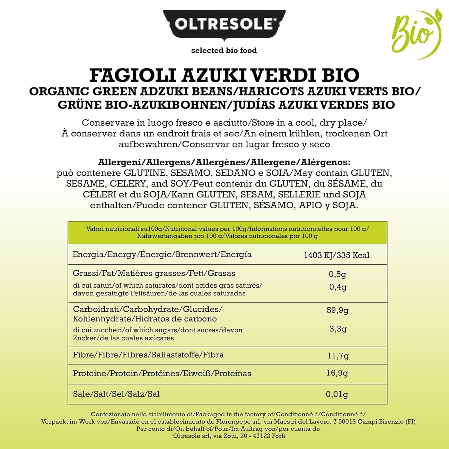 Haricots verts azuki biologiques, 5 kg, légumineuses séchées issues de cultures biologiques contrôlées, idéales pour les soupes, salades et recettes végétaliennes et végétariennes, pack économique