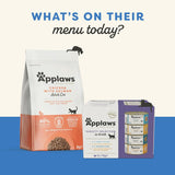 Applaws Nourriture humide naturelle de qualité supérieure pour chats, filets de thon avec crevettes du Pacifique en soupe, sachets de 70 g (12 x 70 g)