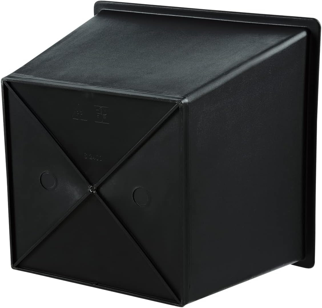 Pot universel Dehner, env. 36 x 36 x 30 cm, plastique, noir