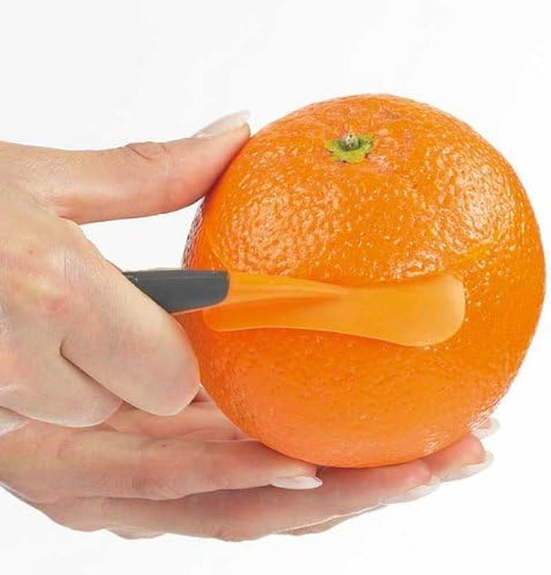 Lurch 10047 Éplucheur à Orange avec Lame en Nylon pour un Nettoyage Facile Eplucheur Naty Shop