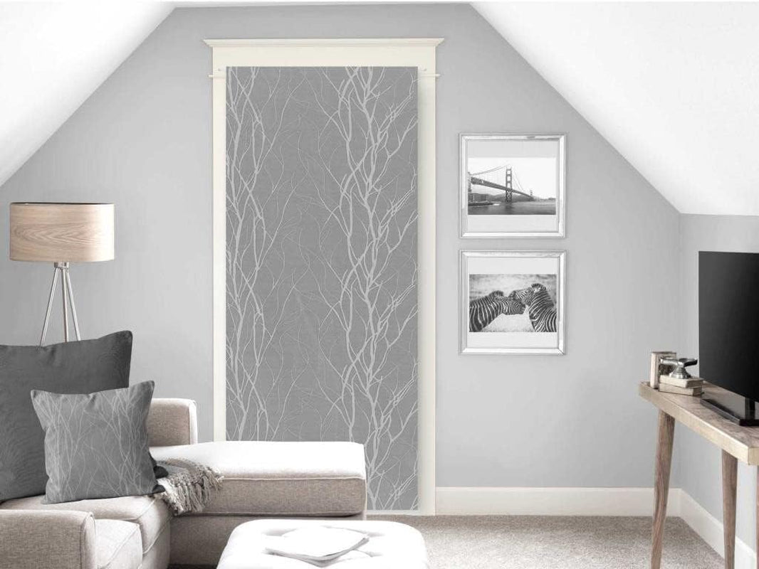 Soleil D'Ocre Liane Bise-Bise, Polyester, Blanc, 70 X 200 Cm Naty Shop Couettes et Couettes Gris H200 X L90 Cm (Lot de 1)