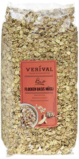 Verival Flocken Basis Müsli - Bio, 6Er Pack (6 X 1 Kg) Céréales Naty Shop Titre par défaut